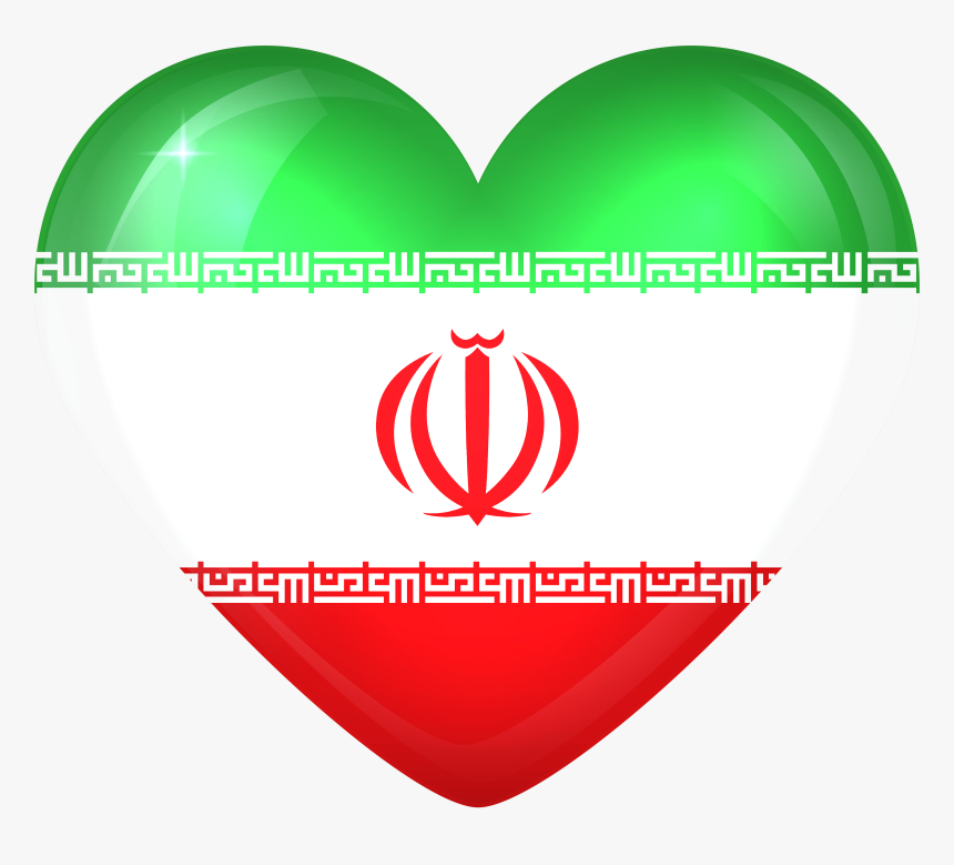 Large Heart Gallery Yopriceville - Flag High Resolution Iran, HD Png Download