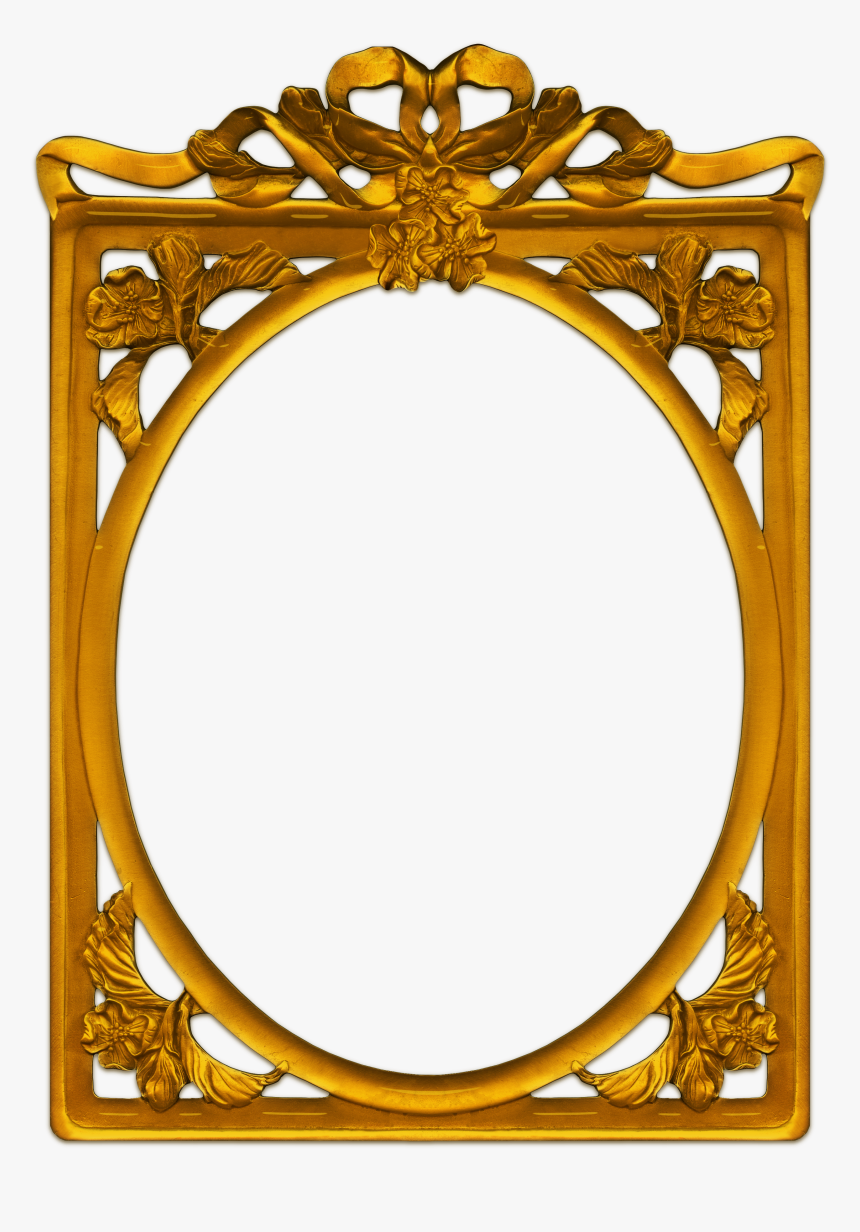 Transparent Gold Circle Frame Png - Trichy Engineering College Konalai, Png Download