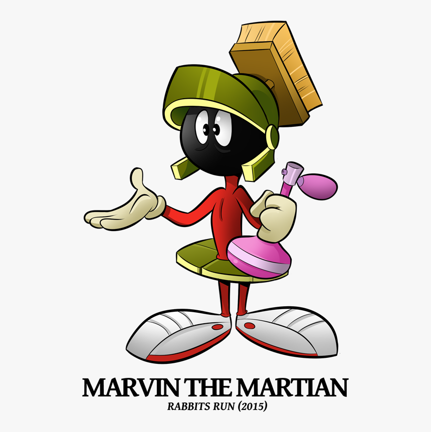 Looney Tunes Rabbit Run Marvin, HD Png Download