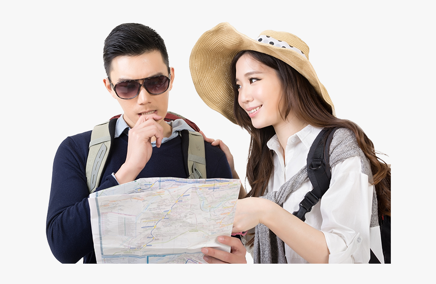 Transparent Asian Hat Png - Asian Couple Png, Png Download