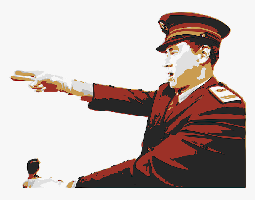 Chinese Man Pointing - China Overlords, HD Png Download