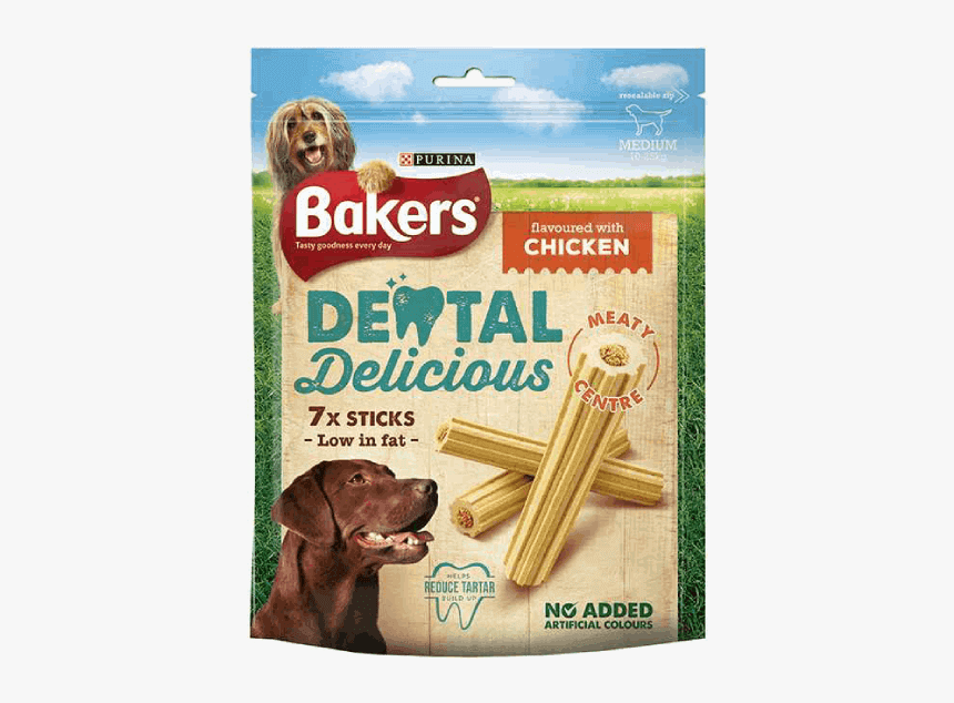 Bakers Dental Delicious Large Chicken 270g #dgb, HD Png Download