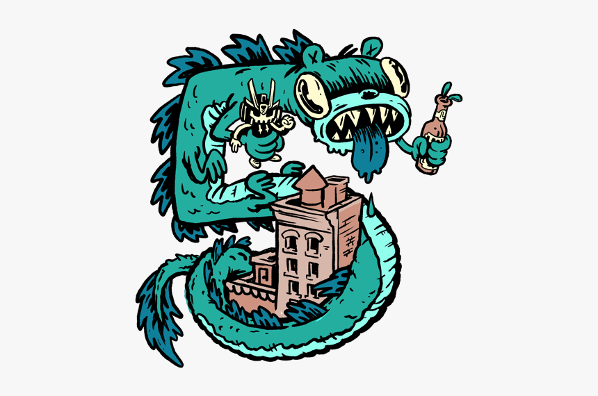 5 Points Fest Shirt By Natebear X Martian Toys 

 
 - Illustration, HD Png Download