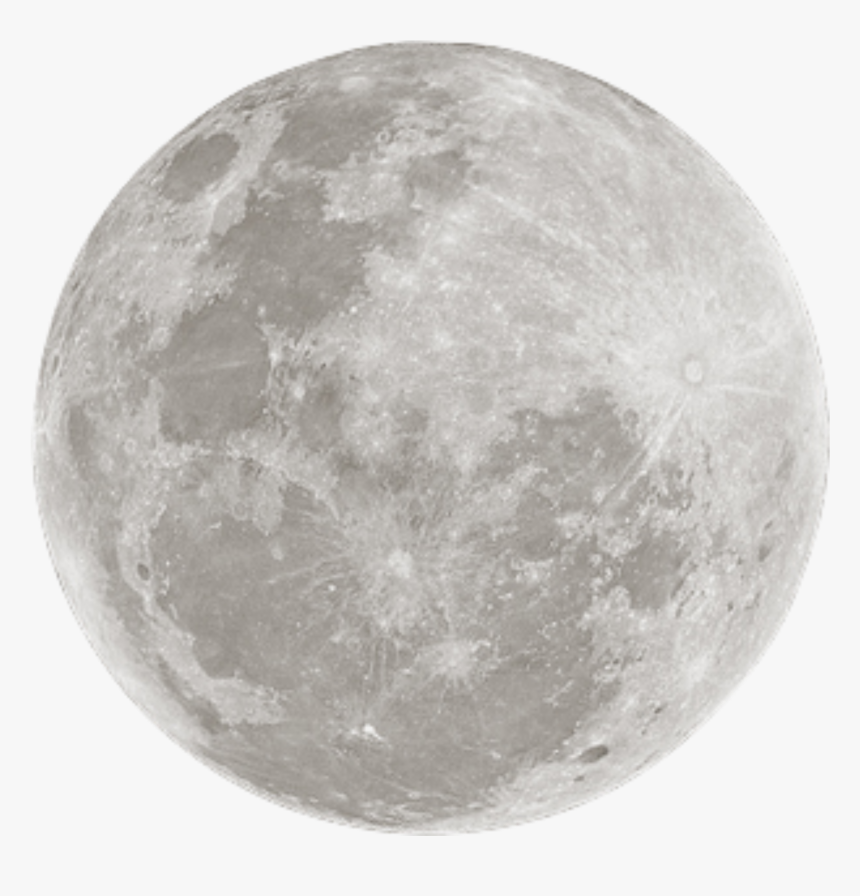Lunar Phase Full Moon Black Moon - Full Moon, HD Png Download