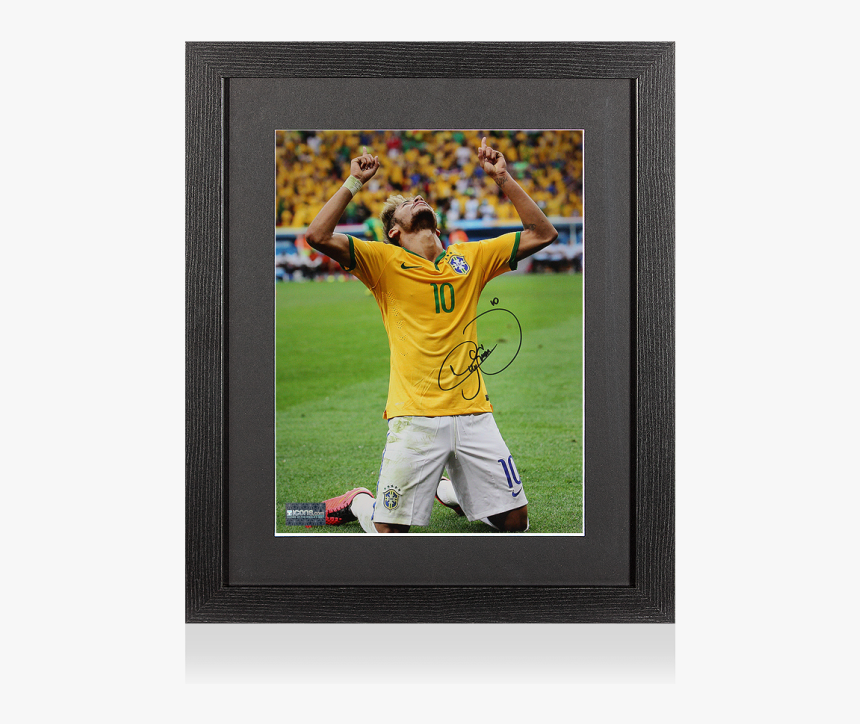 Digital Photo Frame - Neymar Brazil 2014 World Cup Celebration, HD Png Download