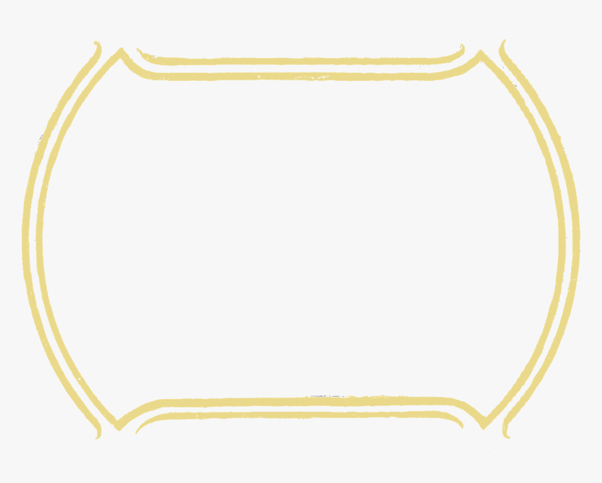 Digital Frame Custard Yellow - Digital Frame Png, Transparent Png