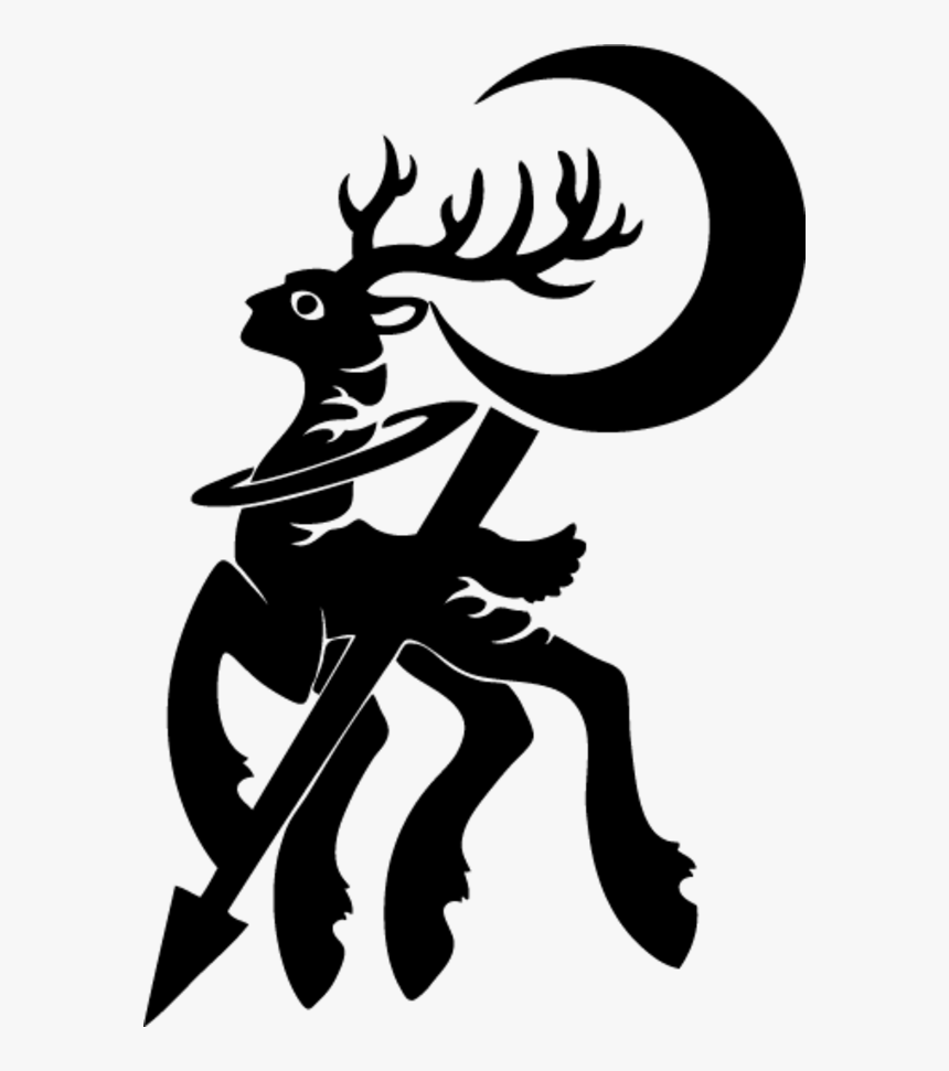 Strike Down The Moon - Scp All Black Moon Howls, HD Png Download