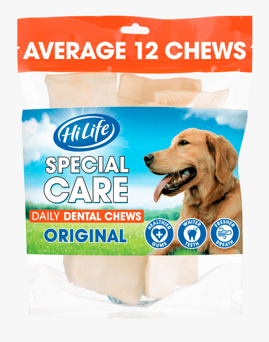 Hilife Special Care Daily Dental Chews Original 12 - Hi Life Dog Food, HD Png Download