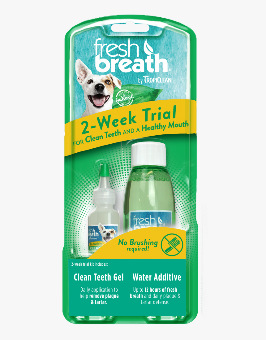 Tropiclean Fresh Breath 2 Week Trial, HD Png Download