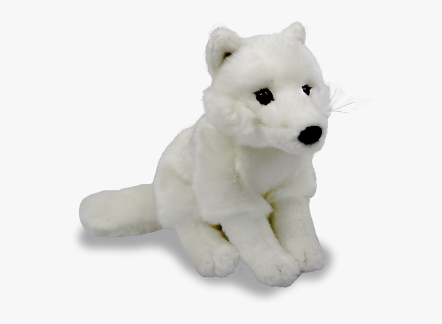 Artic White Fox Plush, HD Png Download