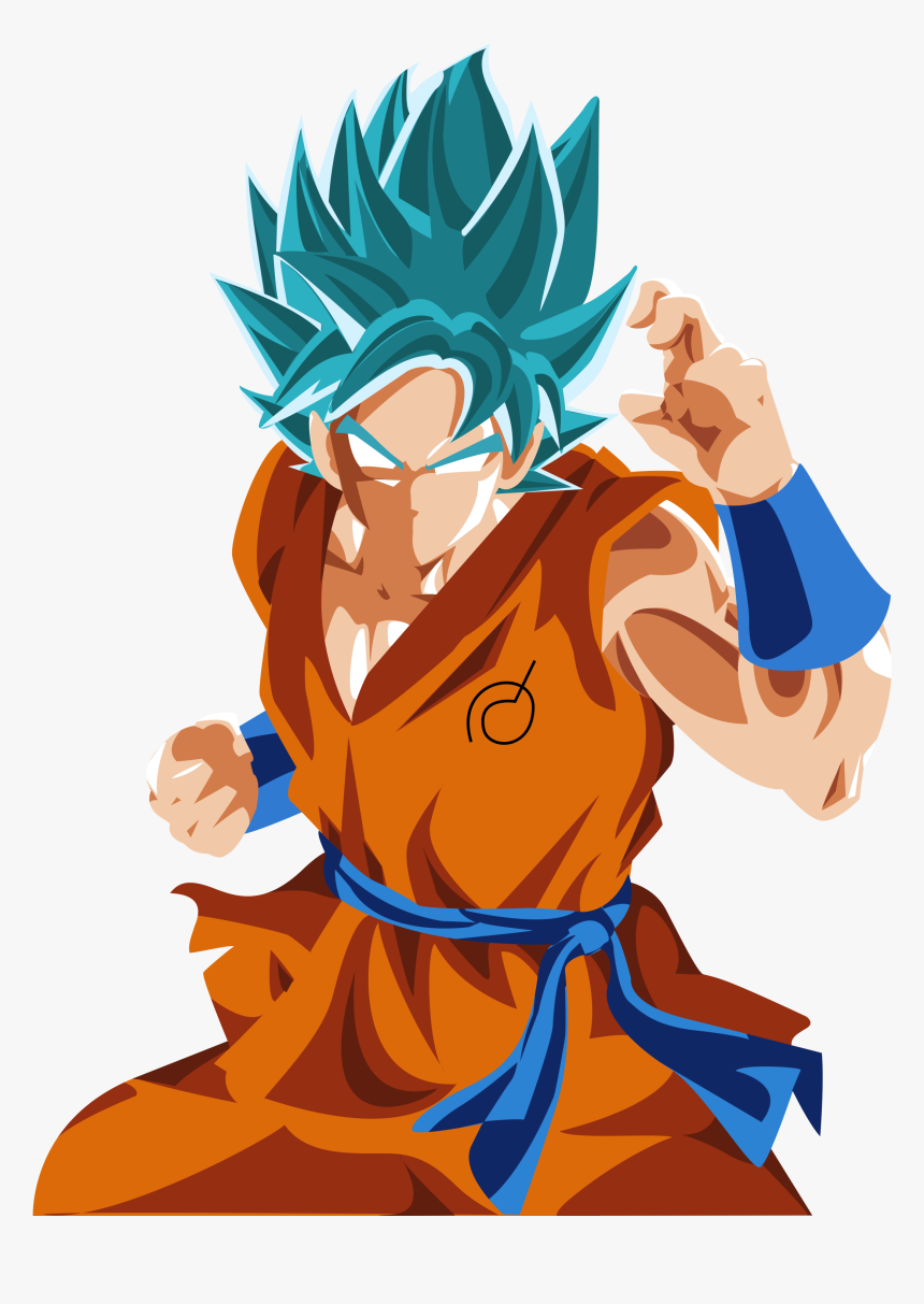 Transparent Super Saiyan God Super Saiyan Goku Png - Goku Dragon Ball Super, Png Download