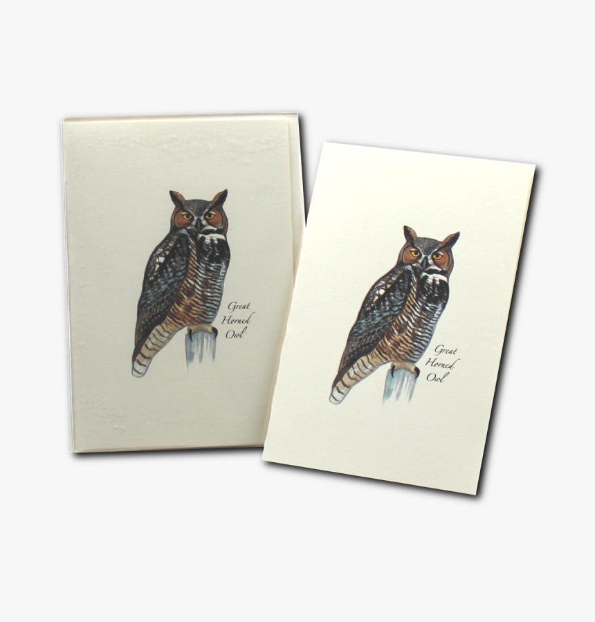 Great Horned Owl, HD Png Download