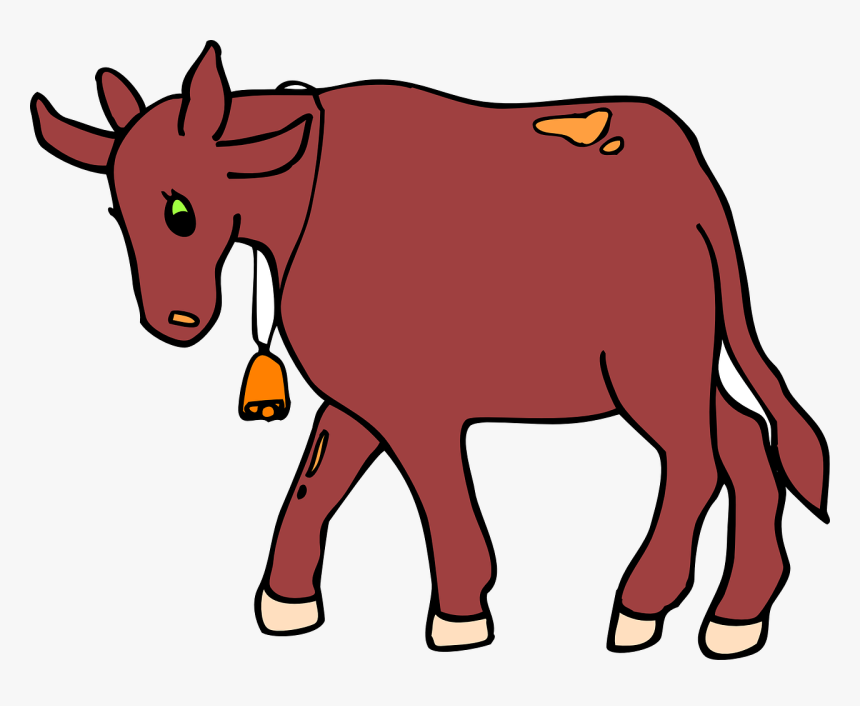 Red Cow I Went Walking, HD Png Download