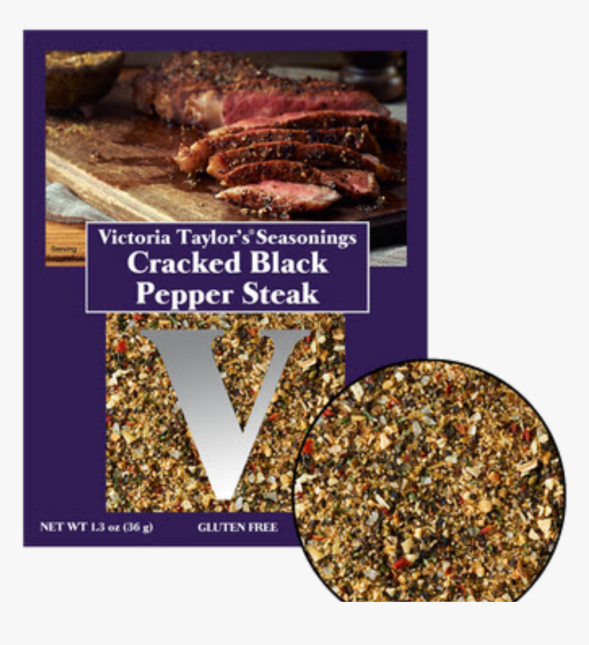 Black Pepper Steak Seasoning, HD Png Download