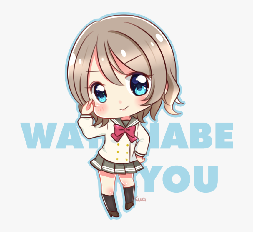 Lovelive Watanabe You Version - Love Live Sunshine You Chibi, HD Png Download