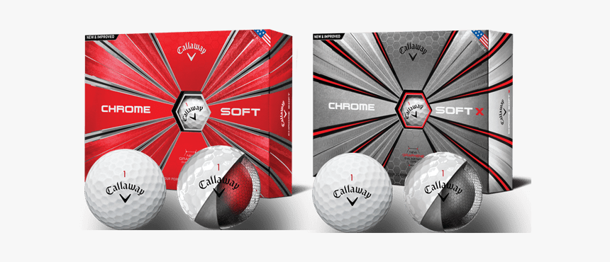 2018 Chrome Soft Golf Balls, HD Png Download