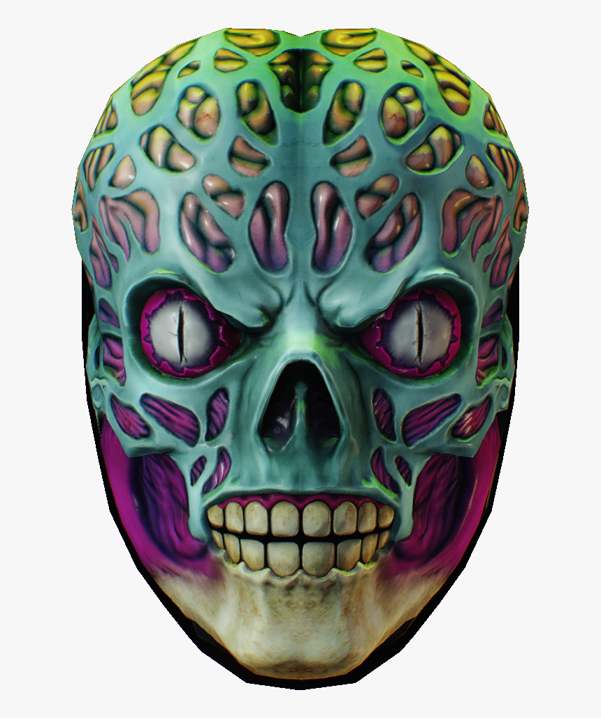 Pd2 Invader Mask, HD Png Download