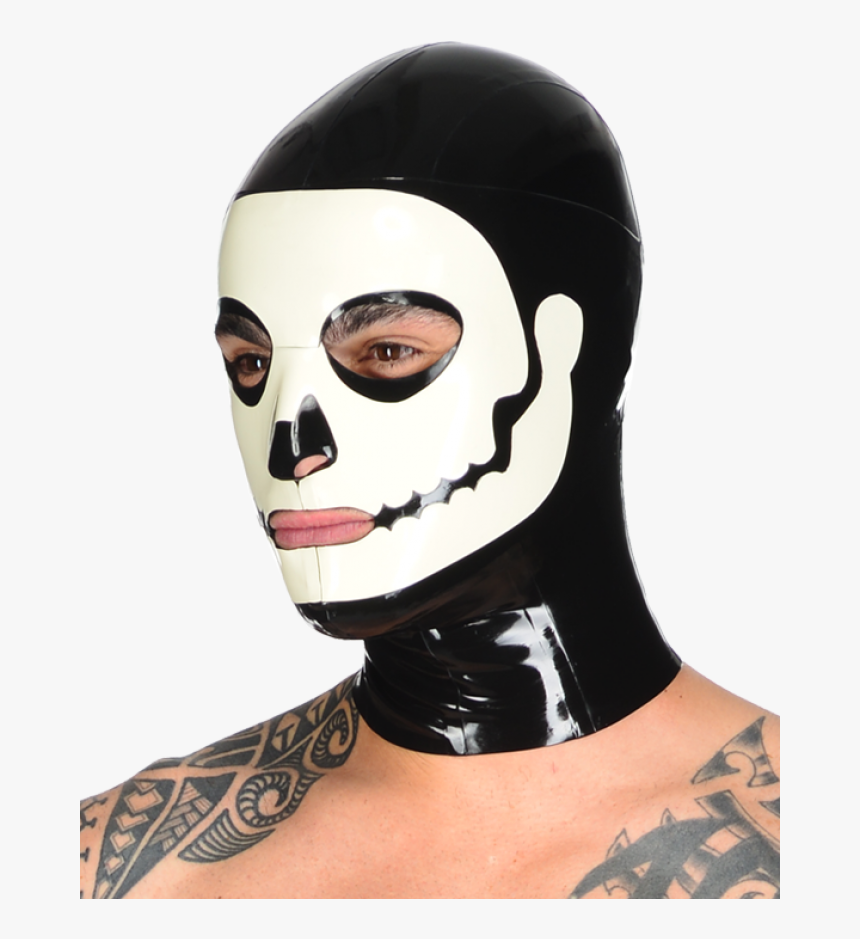 Bone Daddy Hood - Latex Blindfold, HD Png Download