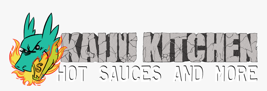 Kaiju Kitchen Hot Sauces - Monochrome, HD Png Download