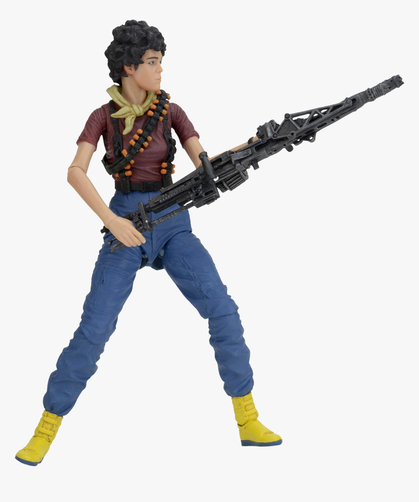 Ellen Ripley Kenner Tribute 7” Action Figure - Space Marine Lt Ripley Neca, HD Png Download
