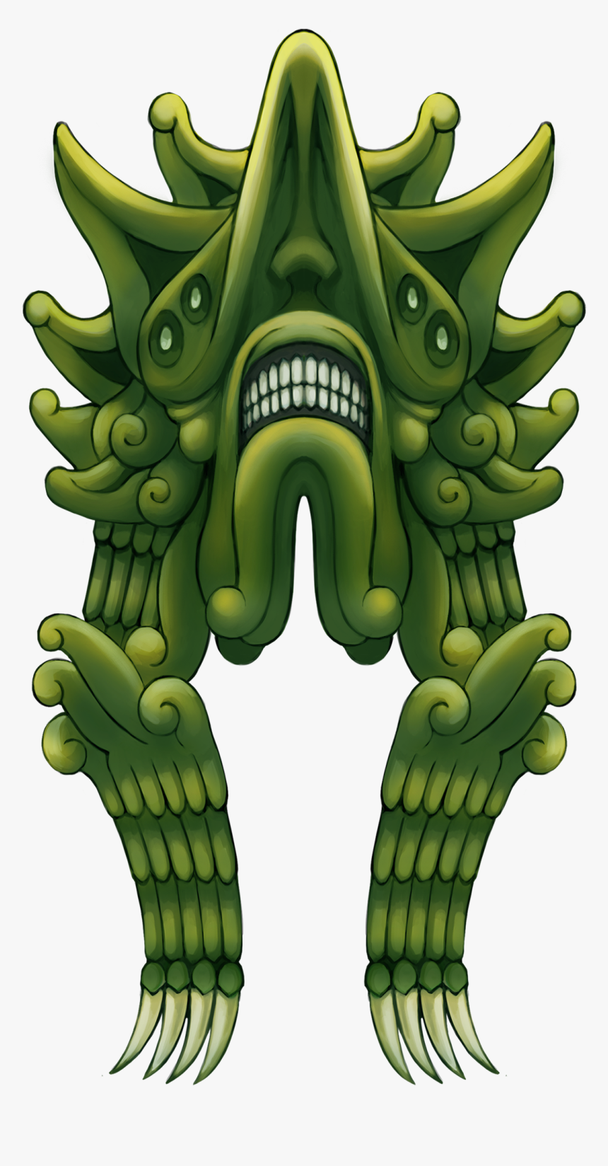 Image Of Kaiju Tattoos - Cartoon, HD Png Download