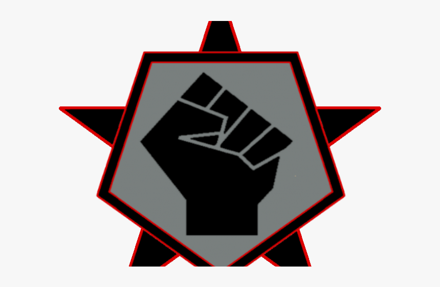 Free Just Download Clip - Black Panther Movement Symbol, HD Png Download
