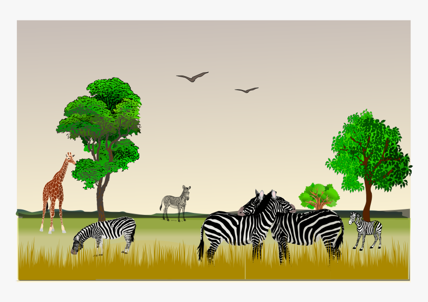African Game Reserve Clip Arts - Nature Reserve Clipart, HD Png Download