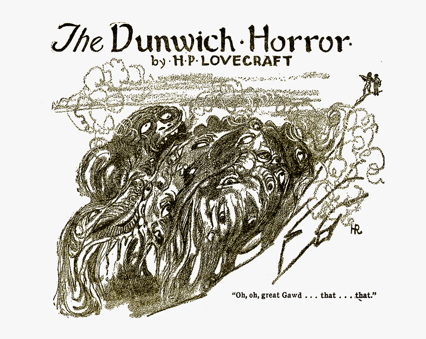Illustration 
title Illustration - Dunwich Horror Hill Stones, HD Png Download