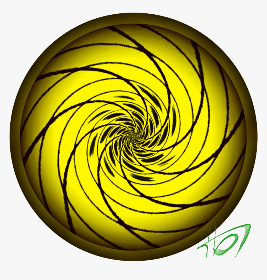 Circle Yellow Lines Lineplay Blacklines , Png Download - Raghu Engineering College, Transparent Png