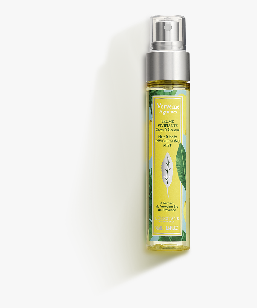 Display View 1/1 Of Citrus Verbena Hair & Body Invigorating - L Occitane Citrus Verbena Hair & Body Mist, HD Png Download