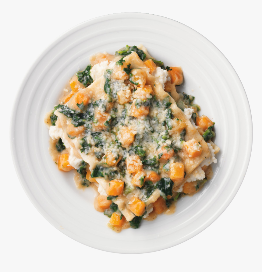 Butternut Squash Lasagna - Olivier Salad, HD Png Download