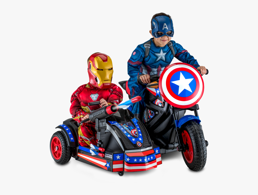 Kid Trax Captain America, HD Png Download