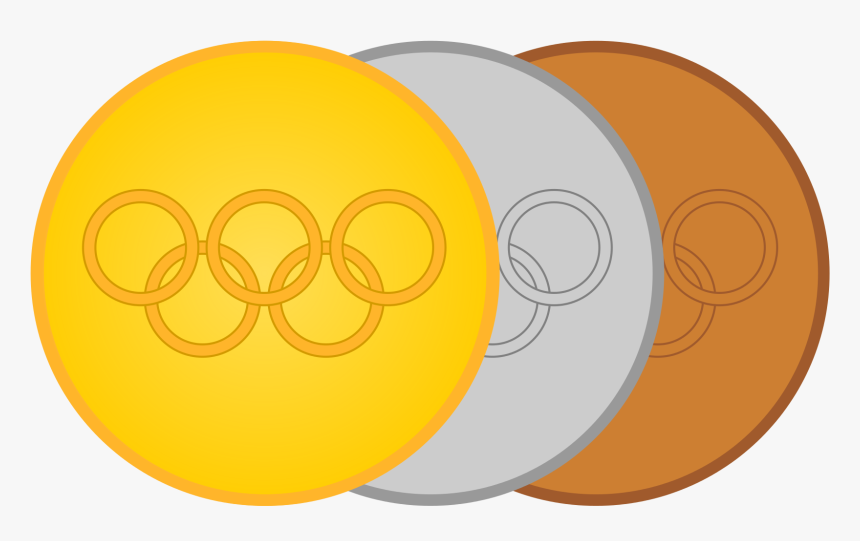 File Goldsilverbronze Medals Svg - Medal, HD Png Download