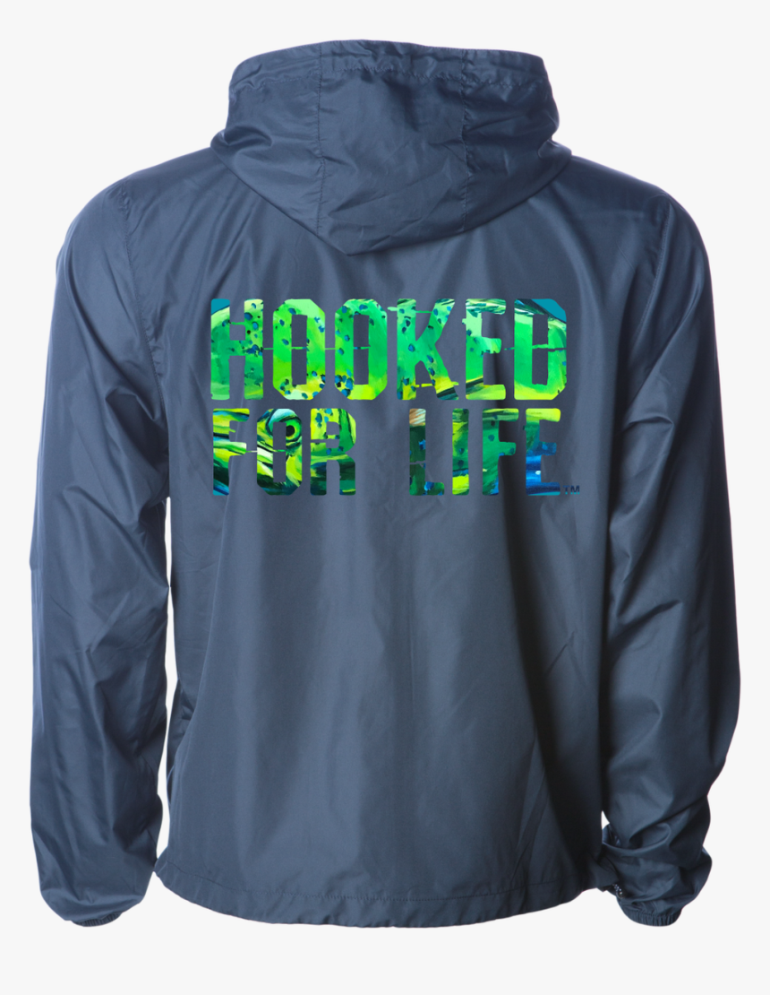 Mahi-mahi Watermark Windbreaker - Hoodie, HD Png Download