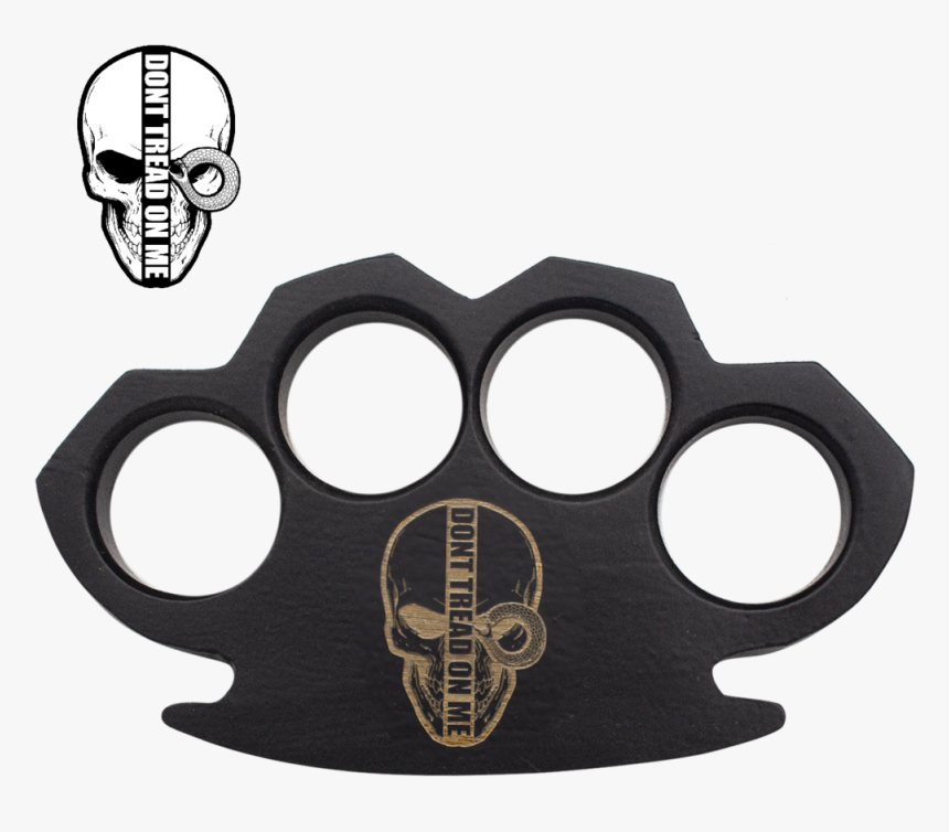 Don T Tread Steam Punk Black Solid Metal Knuckle Paper - Knuckles Duster, HD Png Download