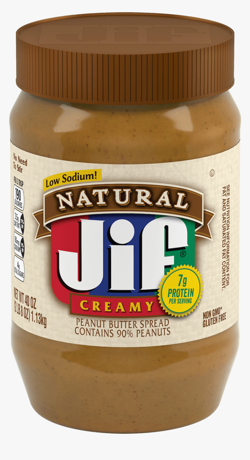 Jif Natural Peanut Butter, HD Png Download