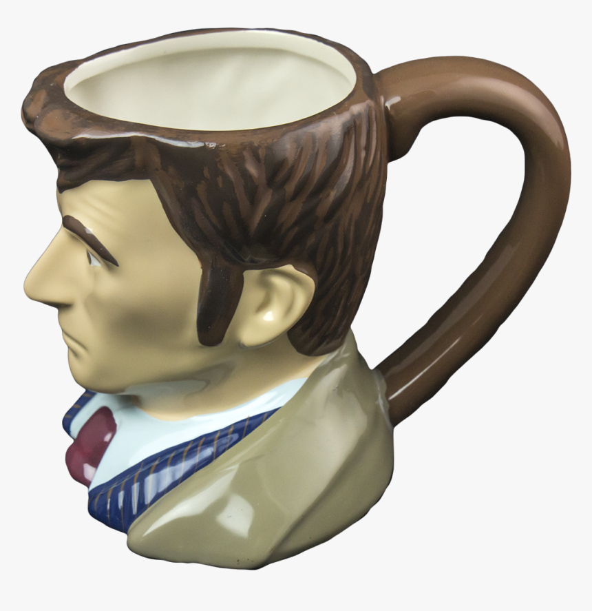 10th Doctor David Tennant Toby Style Mug - Coffee Cup, HD Png Download