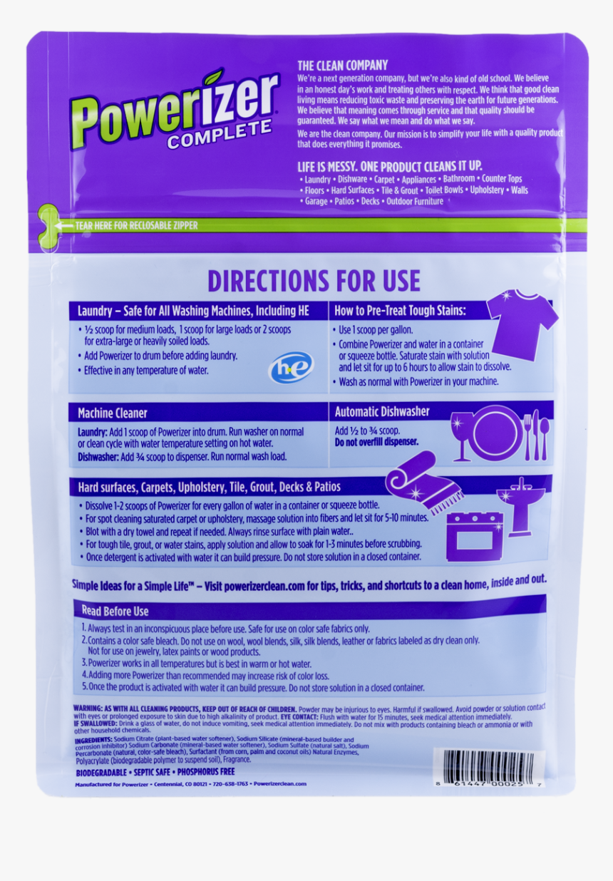 Powerizer Complete Usage Chart 
 Class Lazyload Lazyload - Lavender, HD Png Download