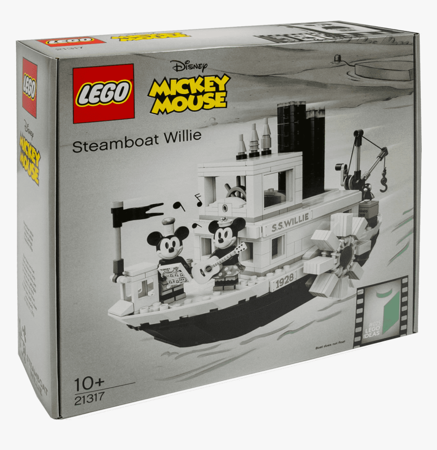 Steam Boat Willie Lego, HD Png Download
