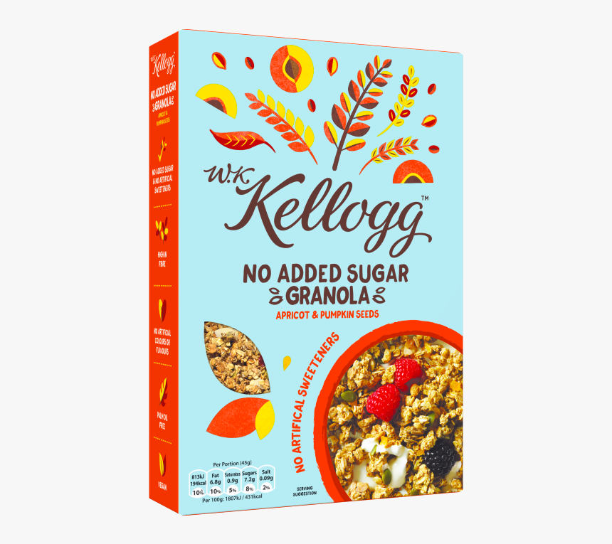 Kellogg's No Added Sugar Granola, HD Png Download