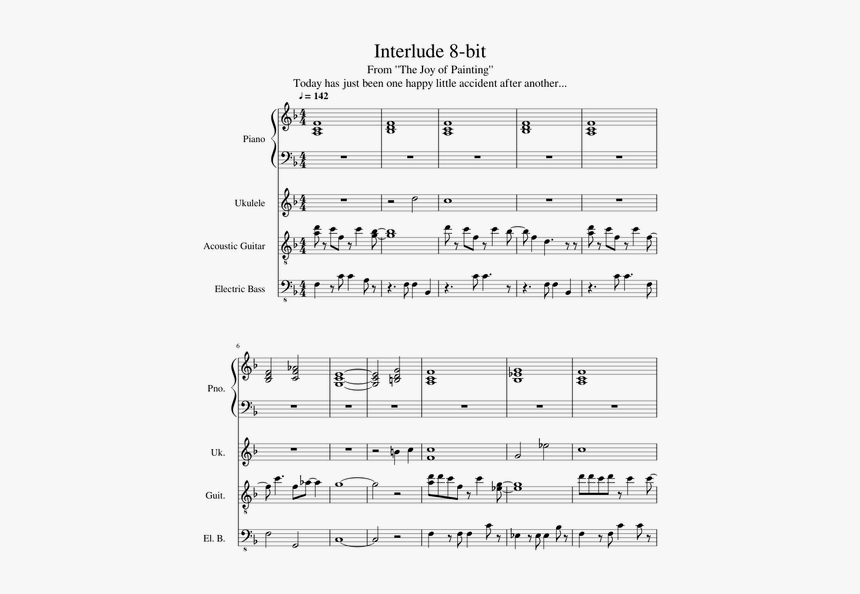 Nier Automata Piano Sheet, HD Png Download