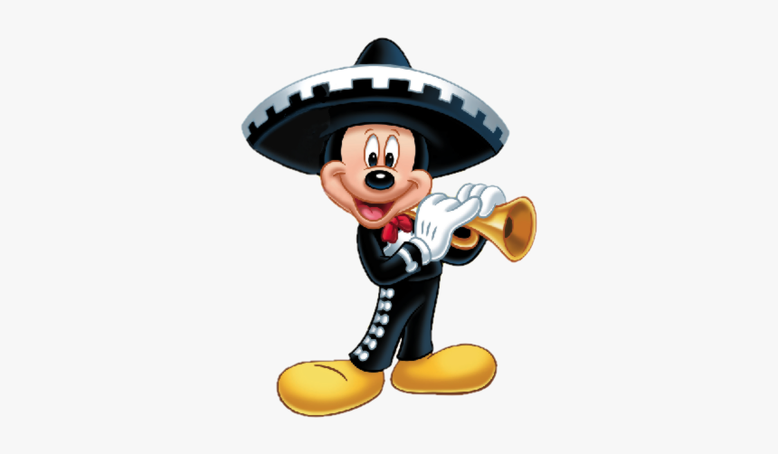 Mickey Mouse Charro Png, Transparent Png