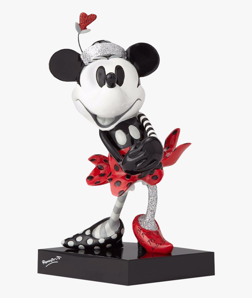 Minnie Mouse 7” Statue By Romero Britto - Minnie Mouse Steamboat Willie, HD Png Download