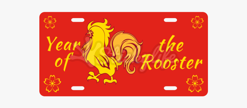 Chinese New Year Aluminum License Plate - Chinese New Year Year Of The Ox, HD Png Download