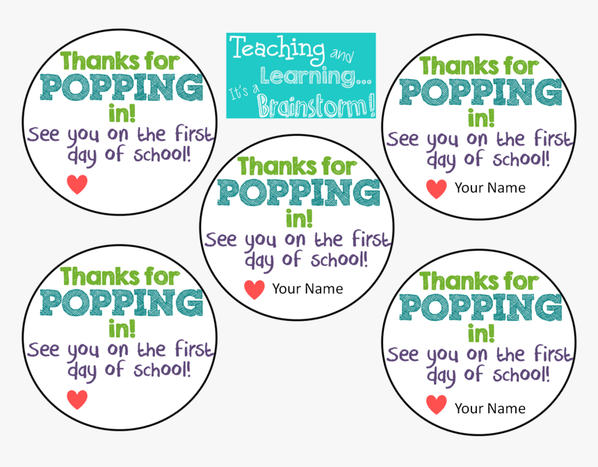 Teaching & Learningit S A Brainstorm Open House Treat - Circle, HD Png Download