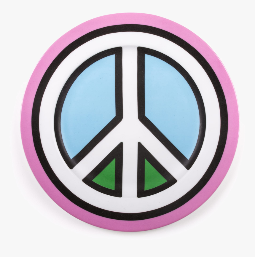 Blow By Studio Job For Seletti, Peace Porcelain Plate-0 - Peace Plate Seletti, HD Png Download