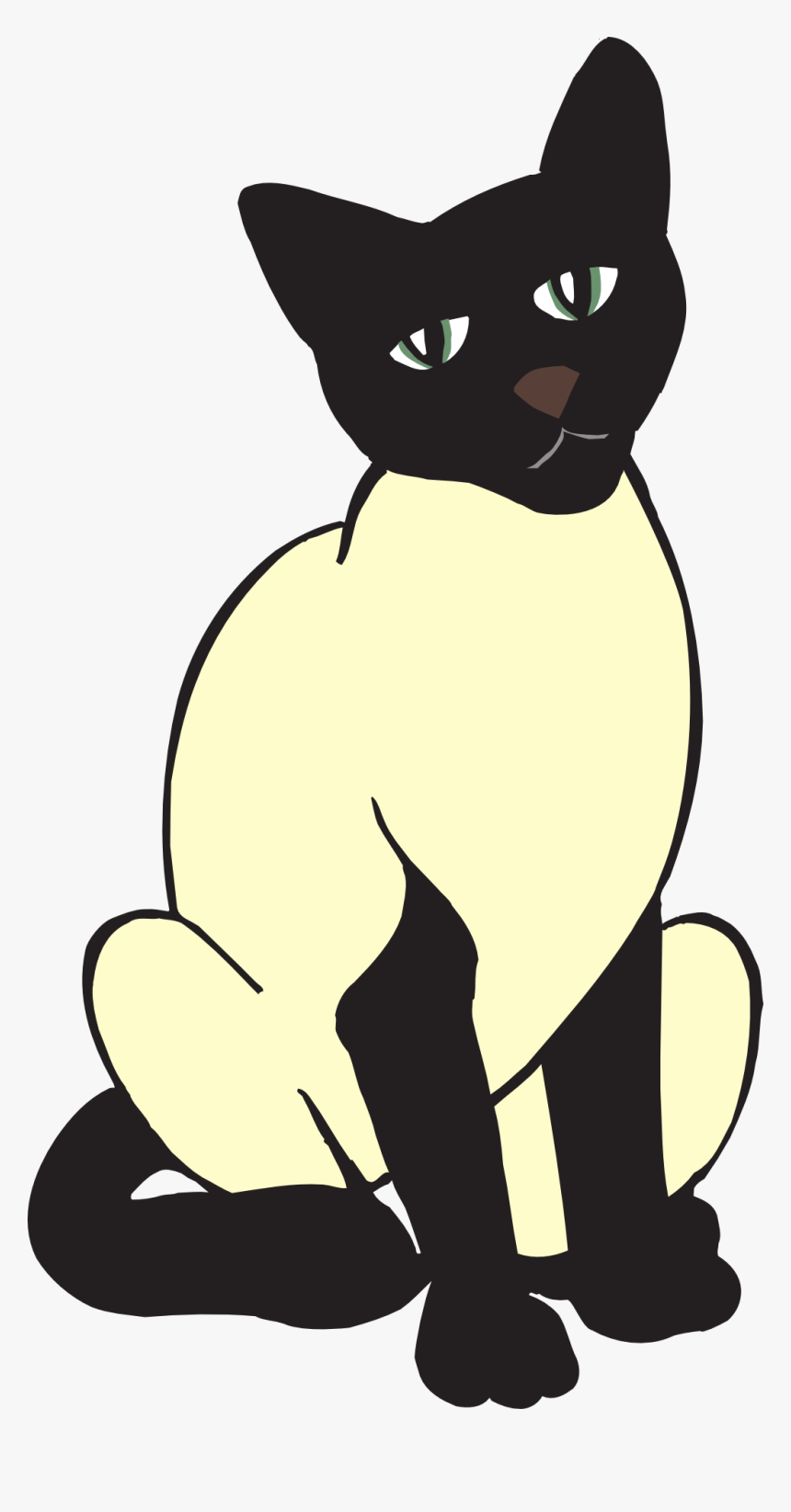 Featured image of post Cute Siamese Cat Clipart