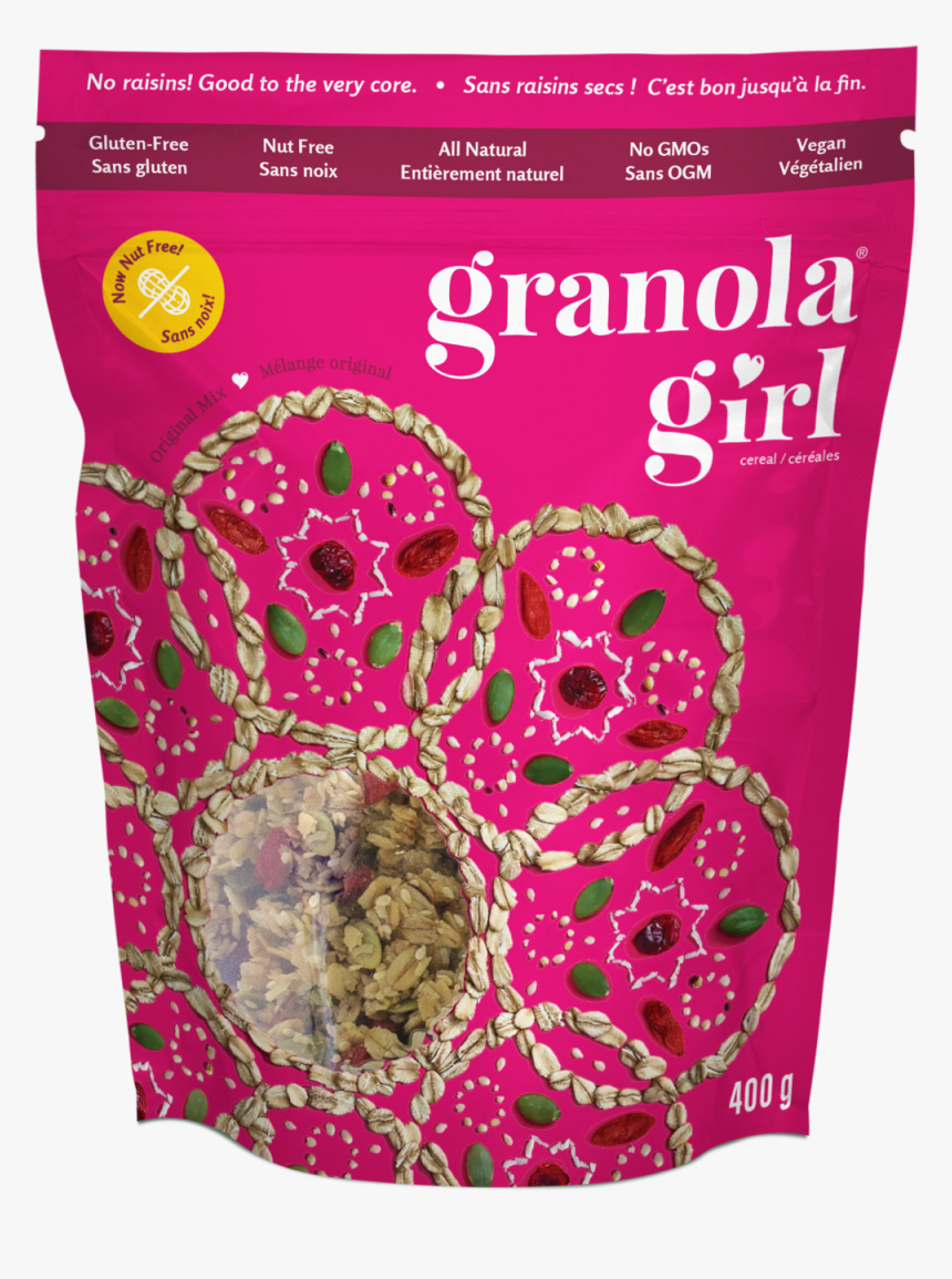 Nutfree Ggbag Transparent - Granola Girl, HD Png Download