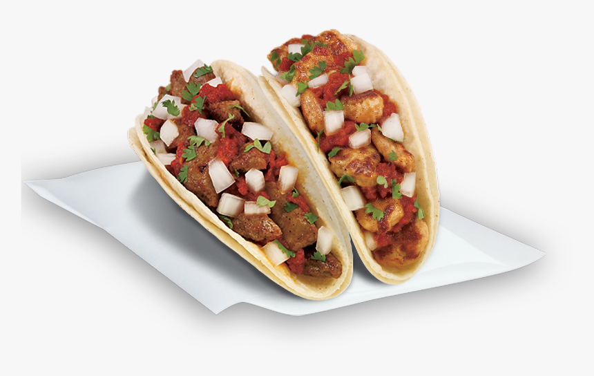 Del Taco Chicken Taco Al Carbon, HD Png Download