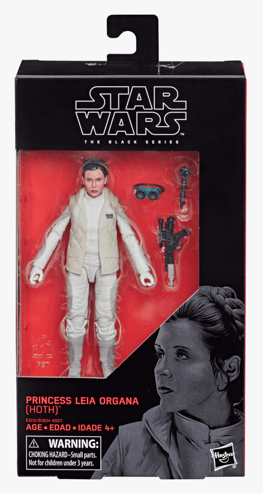 Leia Hoth Black Series, HD Png Download